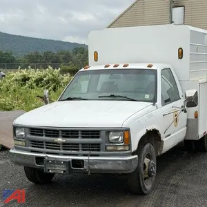 1998 Chevy C/K 3500 Series Pickup Truck with Utility Box