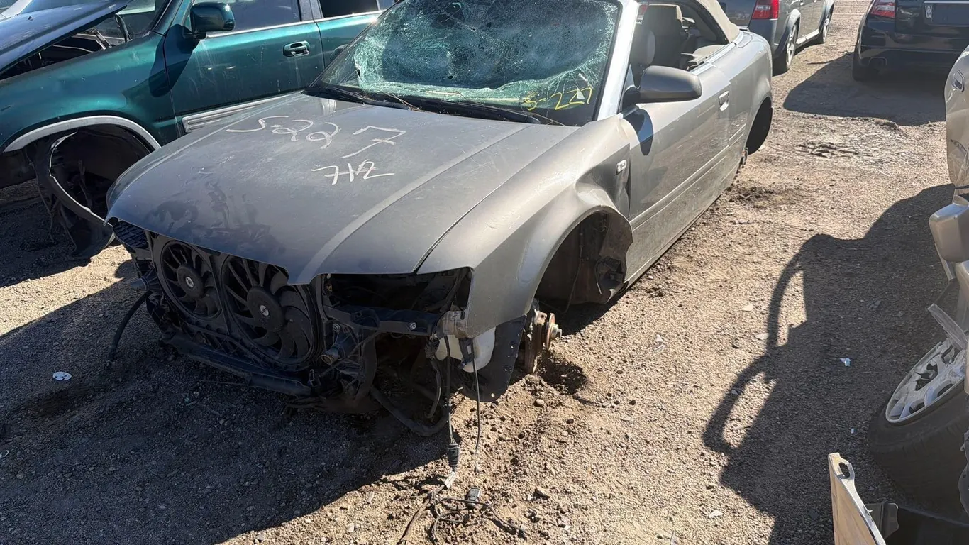 JUNK 2003 AUDI A4 CV WAUAC48H83K020712