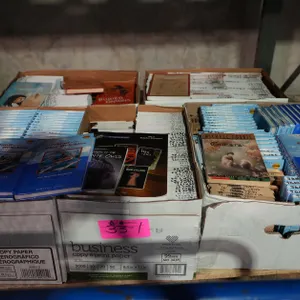Educational Material and Discarded Books