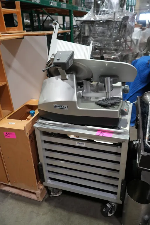 Hobart Commercial Slicer and Stand