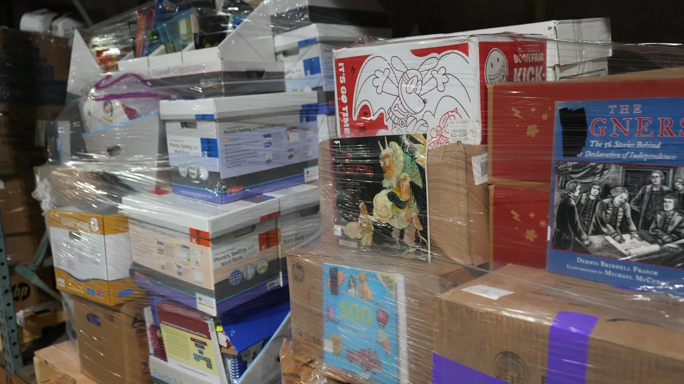 Discarded Library Books and Educational Material