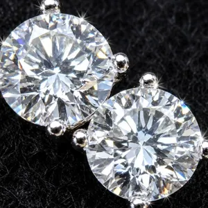 10K(0.4G), LAB DIAMOND (0.55CT)EARRING, SUGGESTED RETAIL VALUE $800