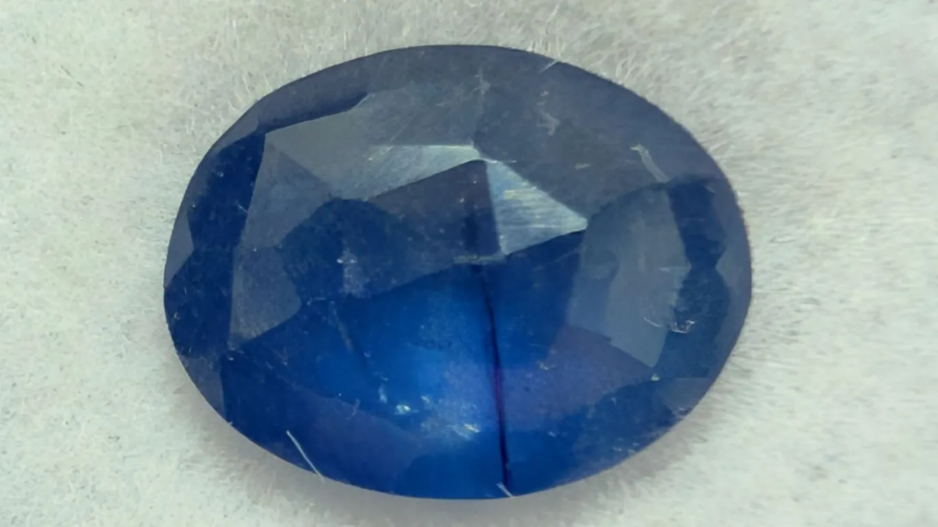 GENUINE ROSE CUT SAPPHIRE (APP 2CT) GEMSTONE, SUGGESTED RETAIL VALUE $200