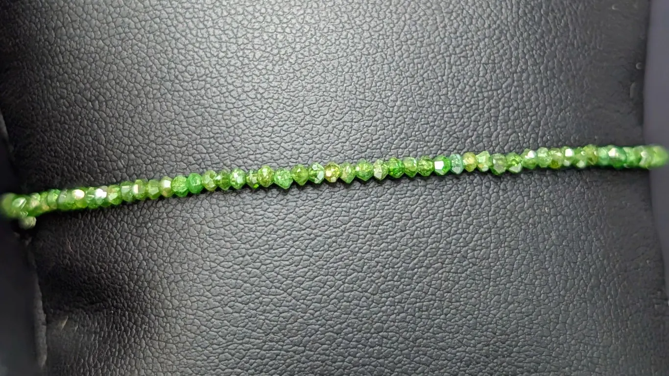 NATURAL DIAMOND (9CT)BRACELET FLEXIBLE, APPRAISED INSURANCE VALUE $1385