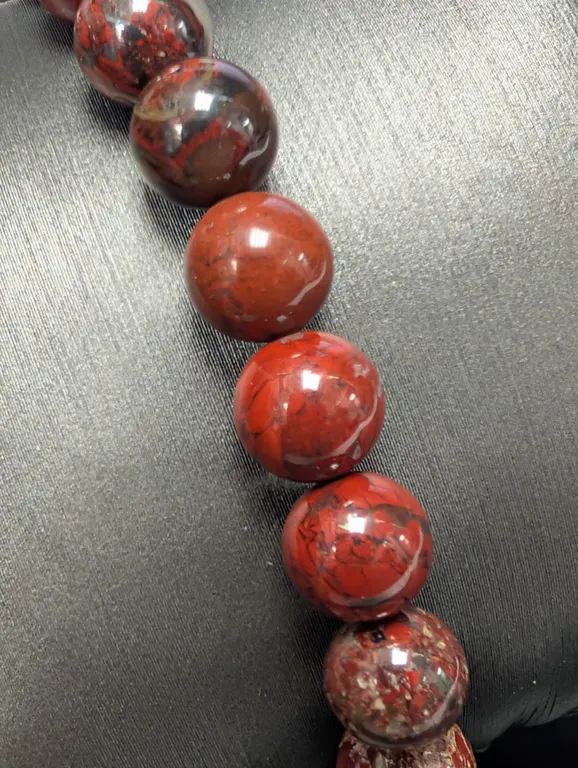 RED JASPER BRACELET FLEXIBLE