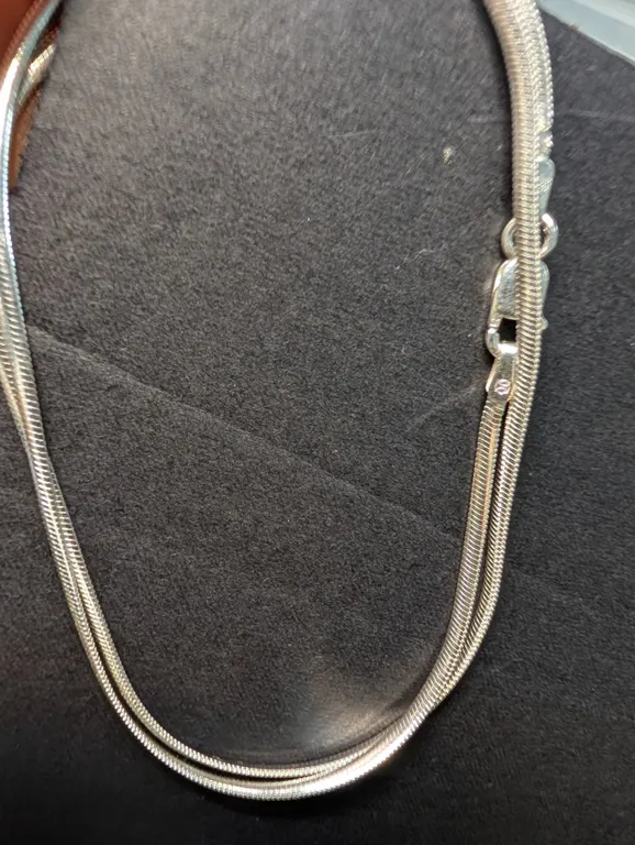 SILVER(5G), NECKLACE 16"