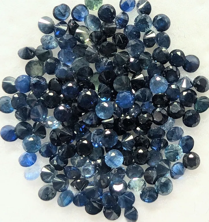GENUINE SAPPHIRE 1.7MM (APP 2.5CT) GEMSTONE, SUGGESTED RETAIL VALUE $200