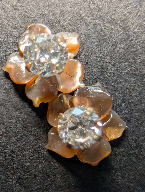 14KLAB DIAMOND (0.2CT)EARRINGS, SUGGESTED RETAIL VALUE $500