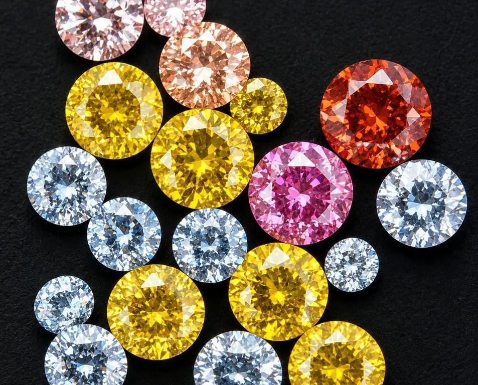 FANCY COLOR LAB DIAMOND (APP 1CT), SUGGESTED RETAIL VALUE $800
