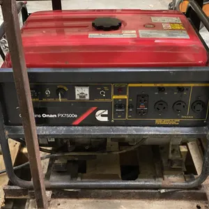 CUMMINS ONAN PX7500E, 13.5HP, 240V HEAVY DUTY GAS POWERED PORTABLE GENERATOR WITH SUBARU ENGINE