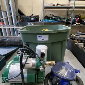 CONFINED SPACE BREATHING SYSTEM INCLUDING BULLARD FREE-AIR PUMP, FULL FACE RESPIRATOR, HARNESS,
