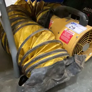 ALLEGRO STFJ-20N COMPACT 8" PORTABLE VENTILATOR AND AIR EVACUATION SYSTEM