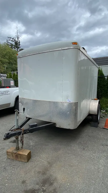 2006 AMERICAN HAULER IND AF610SA, BOILER CARGO TRAILER, WHITE, VIN 5N6200D1461012513,