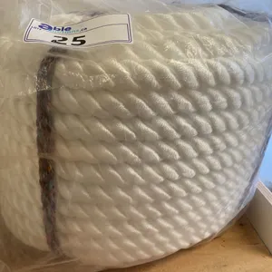LARGE SPOOL OF HEAVY DUTY INDUSTRIAL ROPE