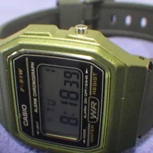 Casio 593 F-91W Watch