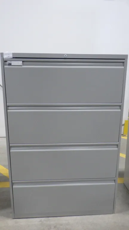 Metal Filing Cabinet 54.5"T x 36"W x 18"D ***HEAVY, No Locking Key***