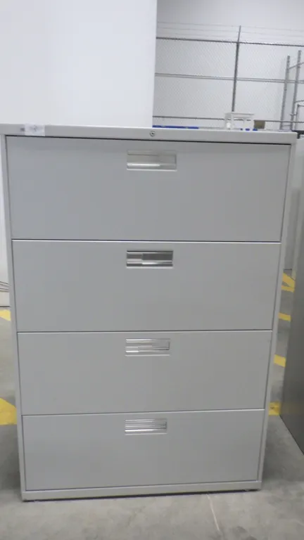 Metal Filing Cabinet 53.5"T x 36"W x 19.25"D ***HEAVY, No Locking Key***