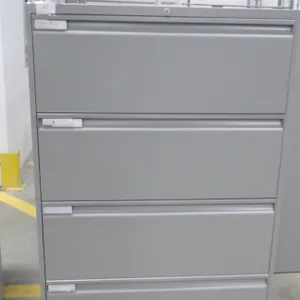 Metal Filing Cabinet 54.5"T x 36"W x 18"D ***HEAVY, No Locking Key***