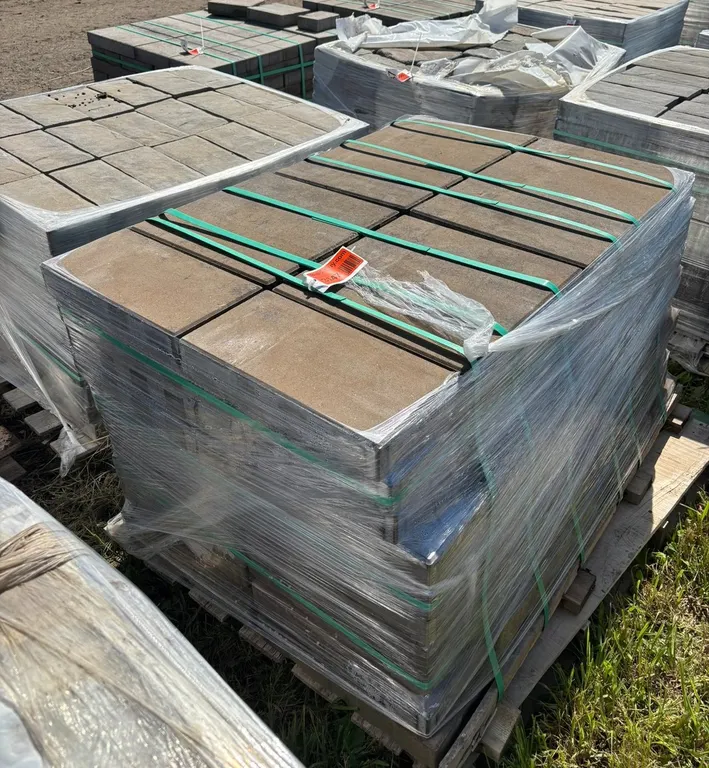 (60) Assorted Sizes Landscape Pavers