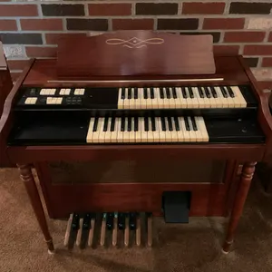 Vintage Lowrey Two-Manual Electronic Organ with Pedals