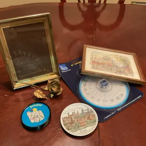 Vintage Disneyland Character Coasters, London Souvenir & Decorative Collectibles