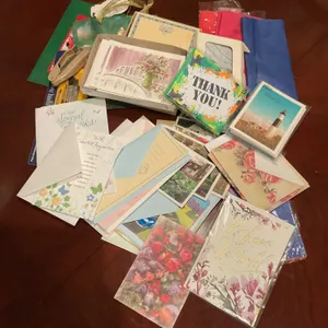 Assorted Greeting Cards, Stationery & Gift Supplies