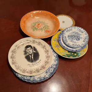 Vintage & Possible Antique Collectible Plate Assortment