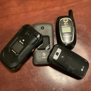 Vintage Cell Phone Collection – AT&T, LG, Cingular & Kyocera