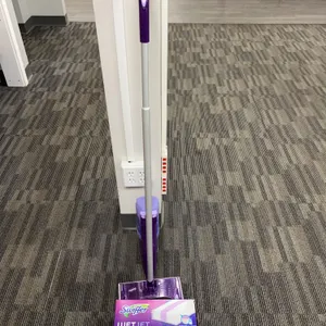 Swiffer WetJet Floor Spray Mop Starter Kit with Cleaning Solution and Multiple Refill Pads Included