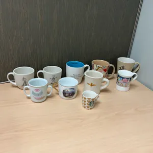 Collector’s Mug Lot Including Disney Store, Thomas Kinkade, Starbucks, and i❤it Brands, 10 Pieces