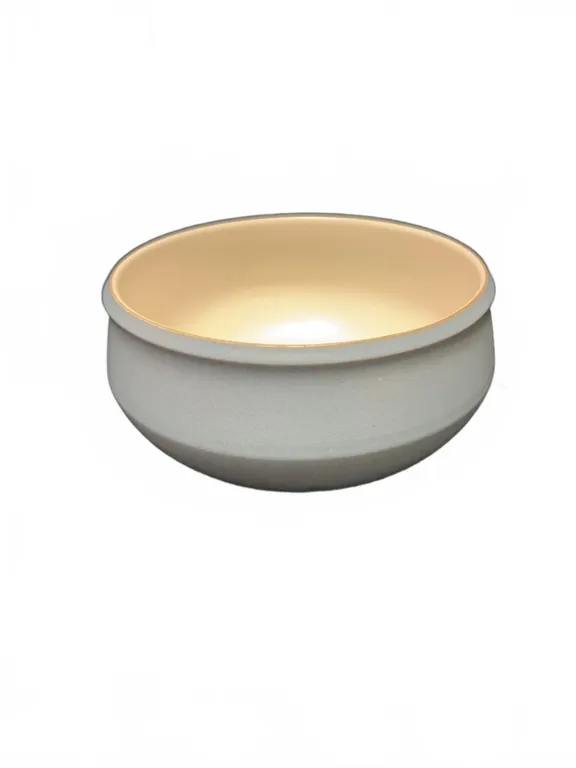 Heath Ceramics Sausalito-Stamped Studio Pottery Bowl, Matte Blue Glaze