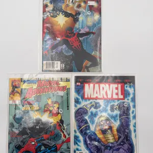 Captain Marvel  - Marvel Comics 3 pack of Books