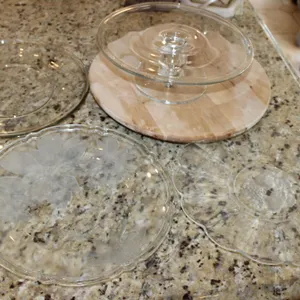 Glass & Wood Serveware