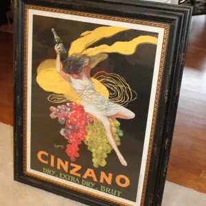 Cinzano Advertising Poster