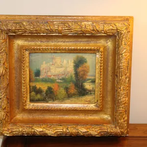 Castle Landscape Painting