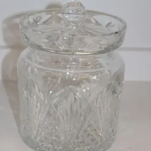 Waterford Kelley Crystal Biscuit Jar