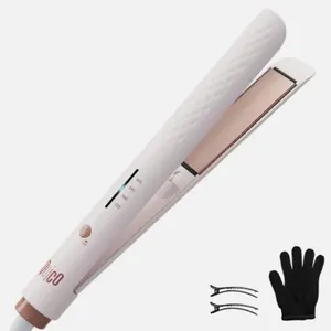 Quico Hair Straightener, 110-240V Hair Straightener Pink Barrel Multi Temp New open box
