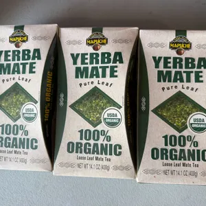 Yerba Mate 100% Organic Loose Leaf Mate Tea 14.1 OZ.  Sealed/Unopened 3 packs