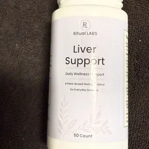 Ritual Labs Liver Support in a 60-count size, Milk Thistle, Vitamins New Sealed/Unopened