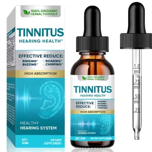 Tinnitus Relief for Ringing Ears, Natural Tinnitus Drops New Sealed/Unopened