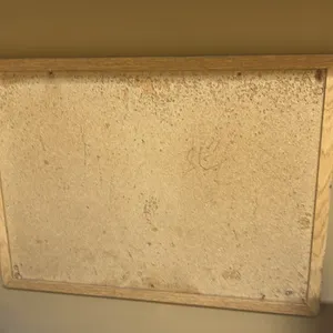 Assorted cork bulletin boards. Features wood-tone frames and cork pinning surfaces. Includes Quartet brand board. Contents not included.