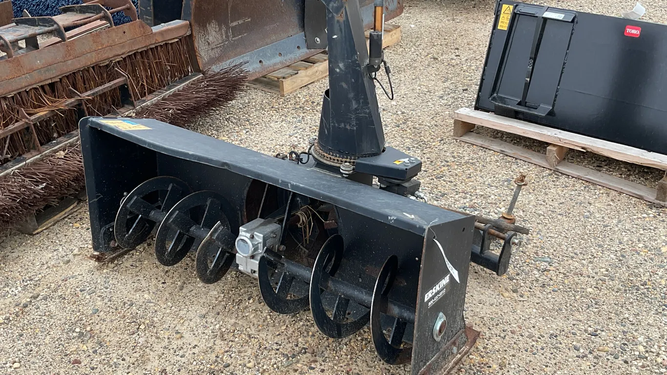 2017 ERSKINE ES1600 52” HYDRAULIC SNOWBLOWER ATTACHMENT 1089341