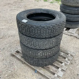 (4) HANKOOK SNOW TIRES 225/70R19.5