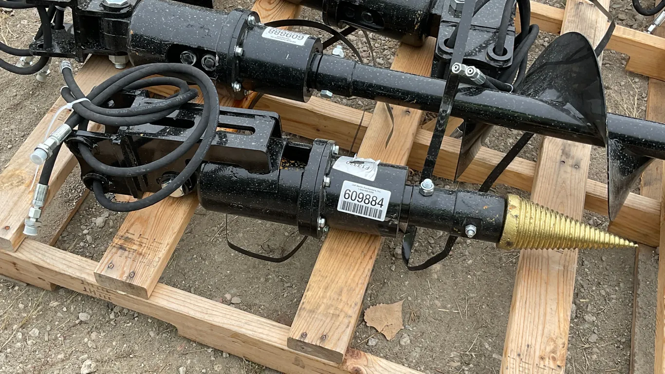 UNUSED 2026 MIVA HYDRAULIC WOOD DRILL TO FIT 1-3 TON EXCAVATOR SN: F13330