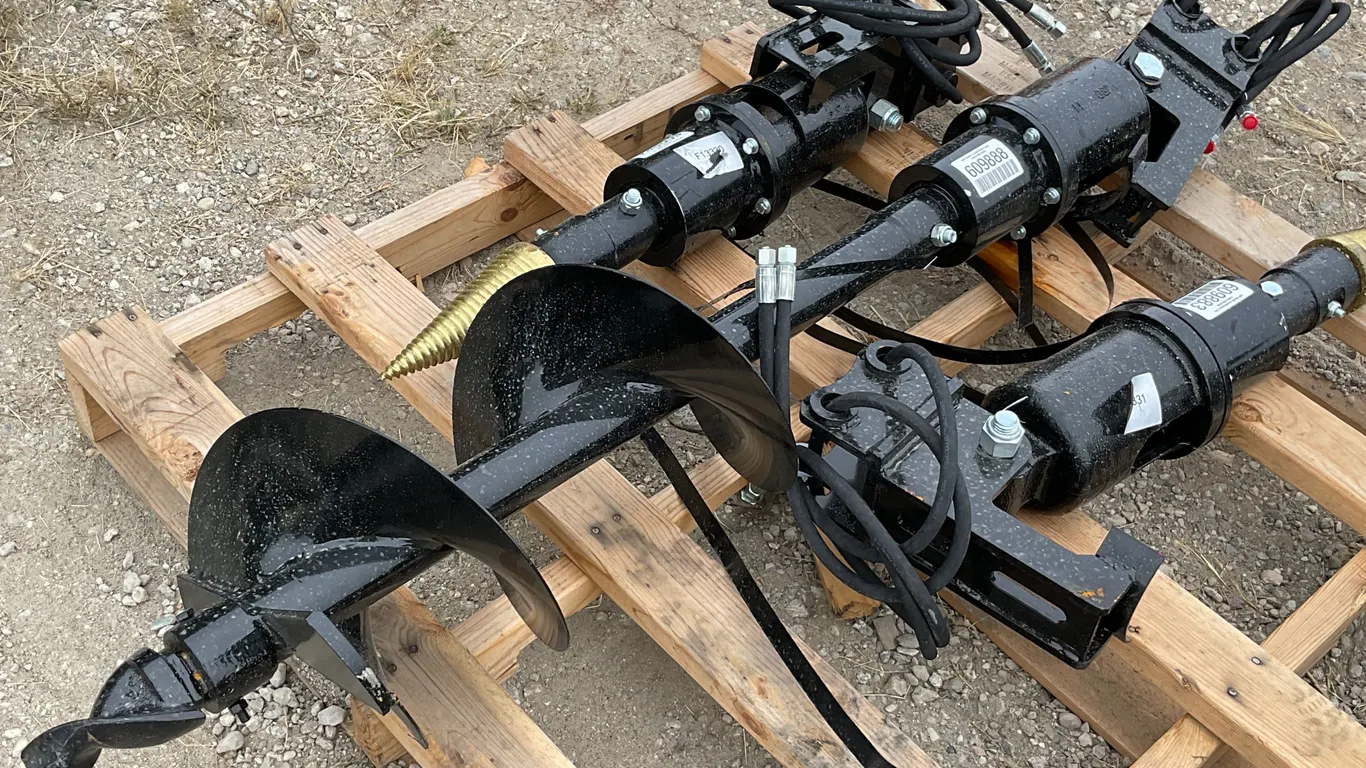 UNUSED 2026 MIVA 12” AUGER TO FIT 1-2 TON EXCAVATOR SN: F13329