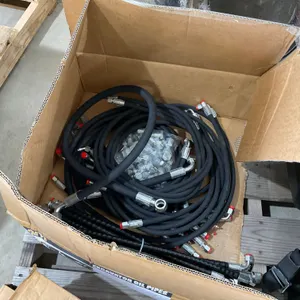 BOX OF UNUSED MIVA HYDRAULIC HOSES TO FIT 1-3 TON EXCAVATOR