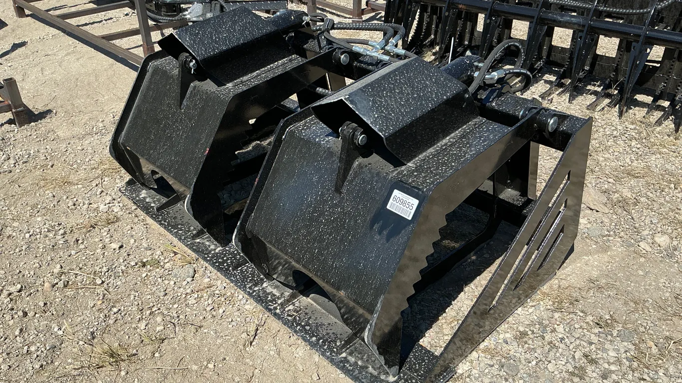UNUSED 2026 GIYI HWG60 DUAL CYLINDER GRAPPLE BUCKET SN: CLKZMQ602607017