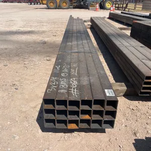 18 PCS @ 18.5 FT HOT ROLLED 11GA 3 IN. X 3 IN. SQUARE TUBING