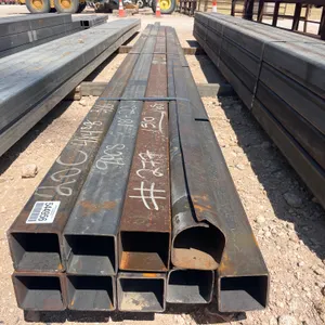 9 PCS @ 20 FT HOT ROLLED .188 IN. X 4 IN. X 4 IN. SQUARE TUBING