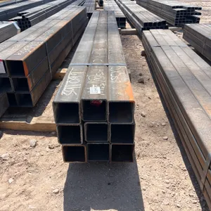 9 PCS @ 12.75 FT HOT ROLLED .25 IN. X 5 IN. X 5 IN. SQUARE TUBING
